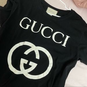 Gucci t shirt with interlocking G oversize cotton